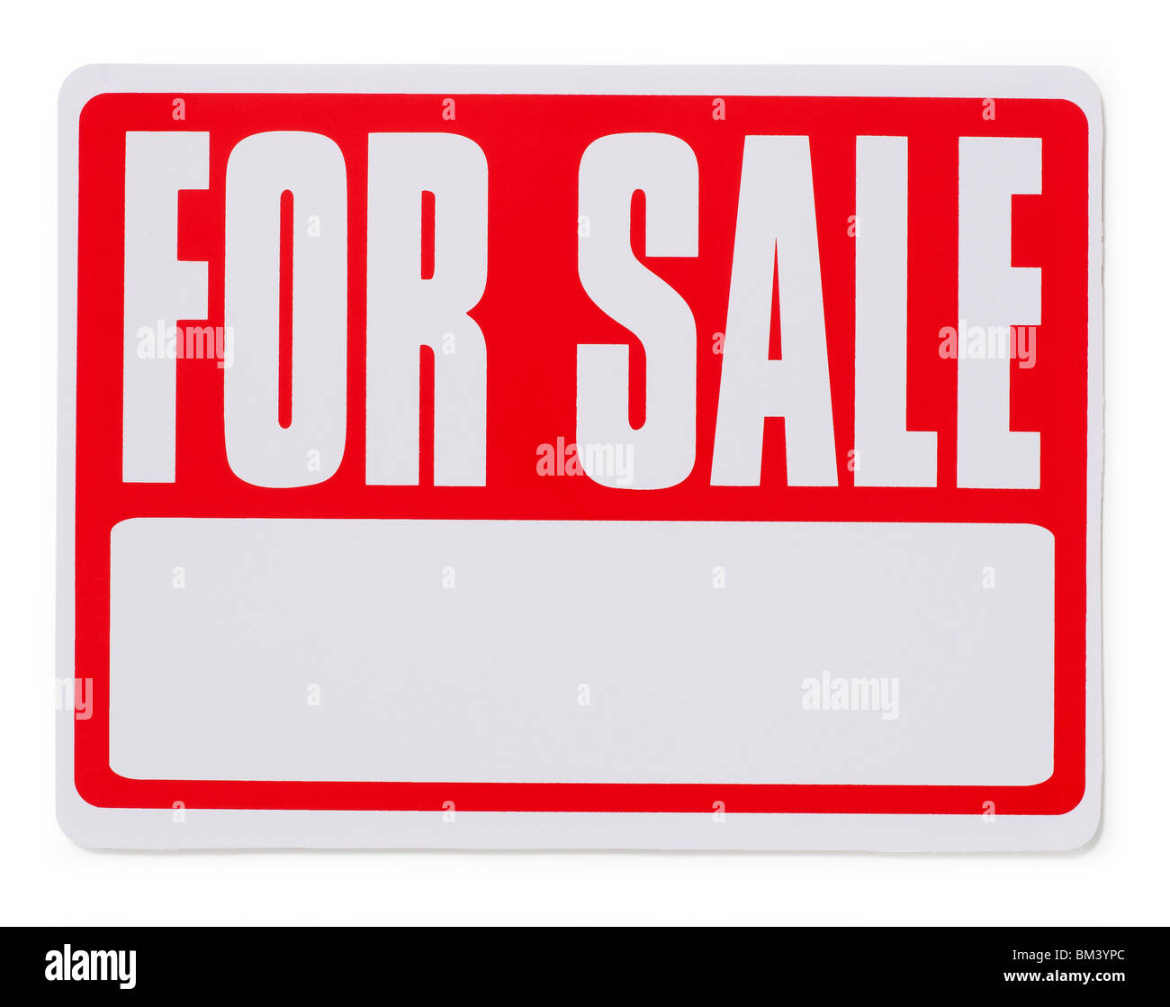 Für Verkauf Zeichen Stockfoto