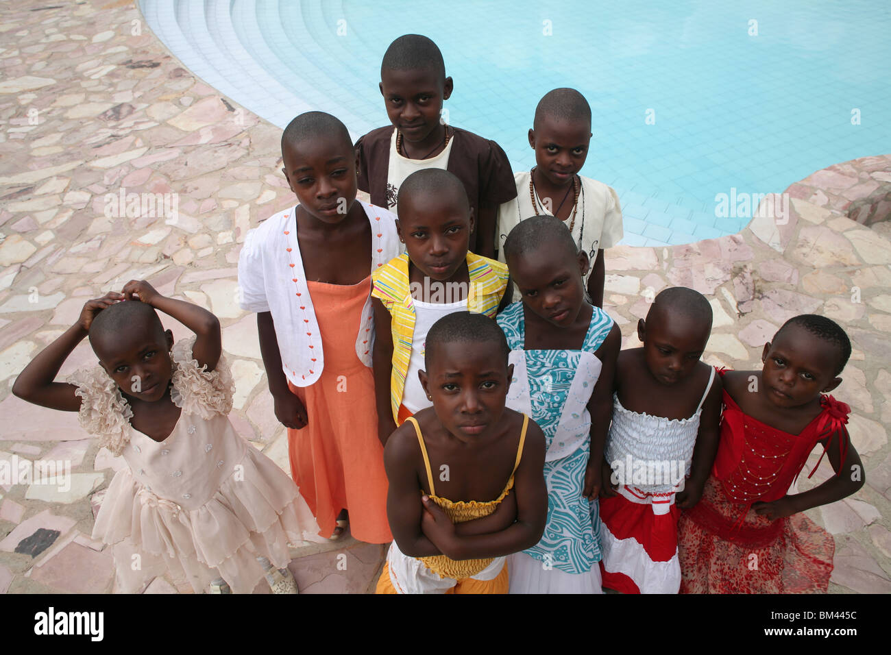 Weihnachten in Uganda Stockfoto