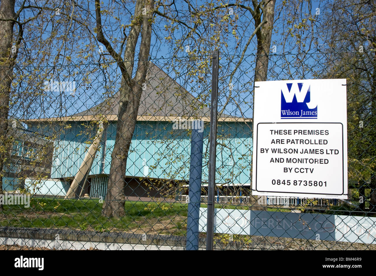 Ehemalige Gebäude der Commonwealth Institute in Kensington erwartet Sanierung Stockfoto