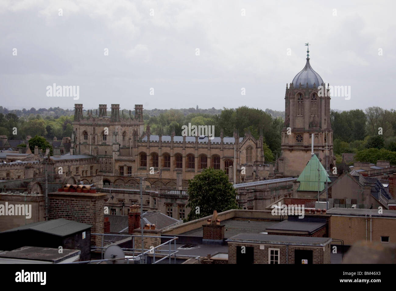 Oxford von Carfax Tower Stockfoto