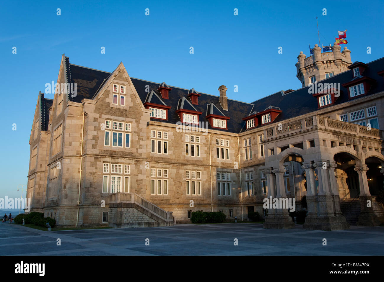 Magdalena-Palast, Santander, Kantabrien, Spanien Stockfoto