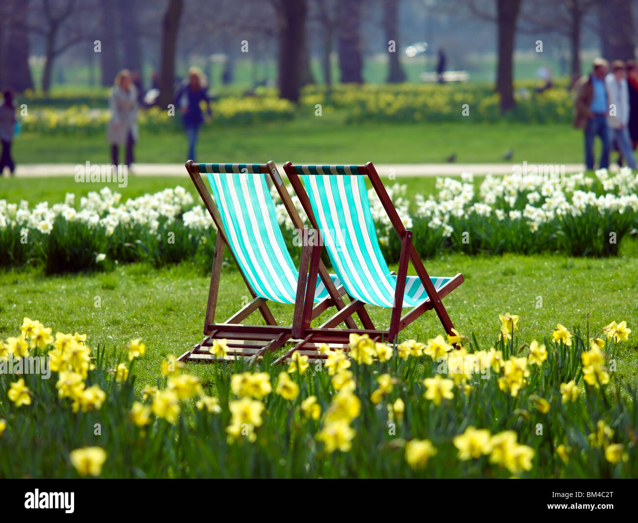 St. James Park in London Stockfoto