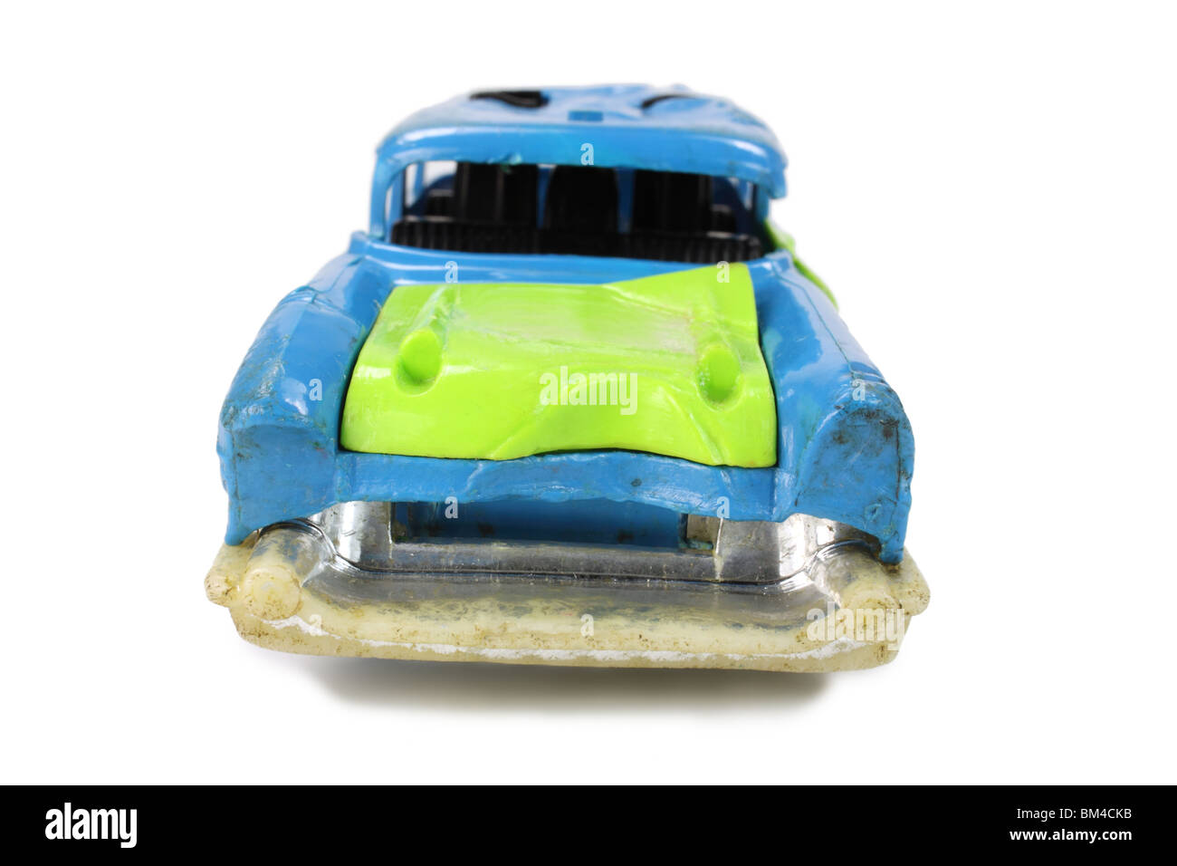 Junk-e-Spielzeugauto Stockfoto