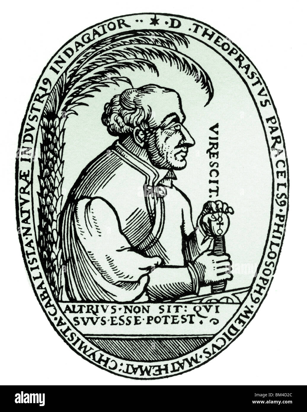 PARACELCUS - deutscher Alchemist und Arzt (1493-1541) Stockfoto