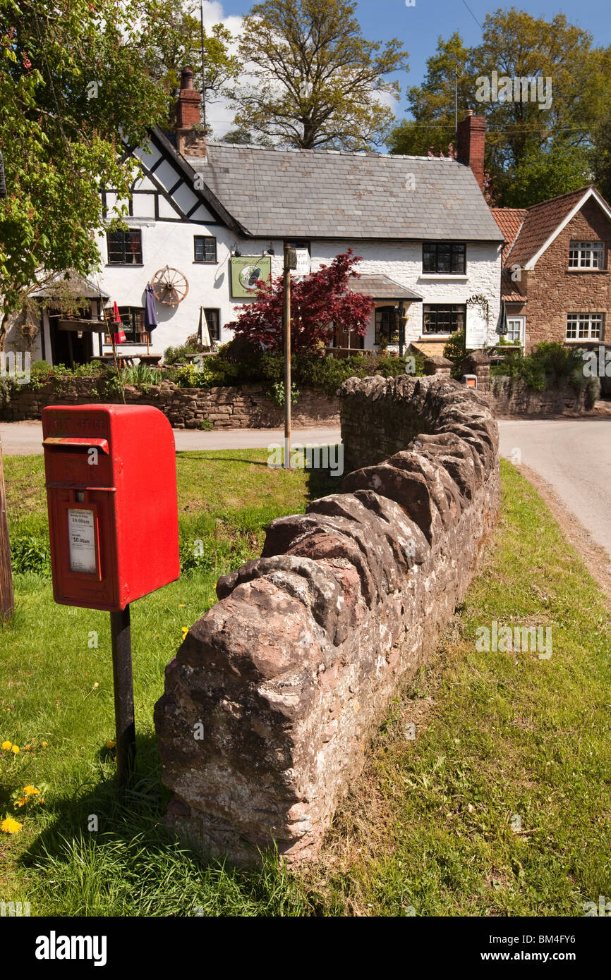 UK, Herefordshire, Carey, Cottage of Content, Dorfkneipe Stockfoto