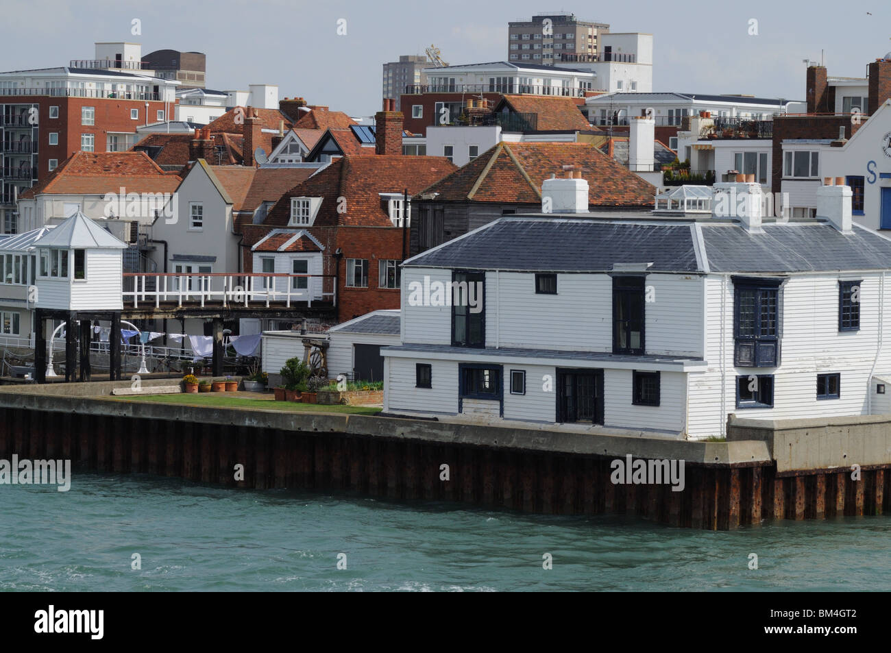 PORTSMOUTH WASSER VOR MAI 2010 Stockfoto