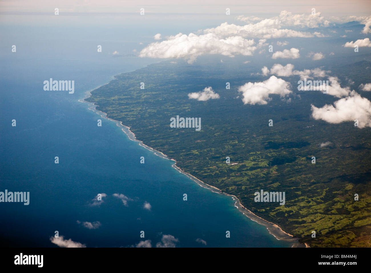 Küste von Nord-Sulawesi, Nord-Sulawesi, Indonesien Stockfoto