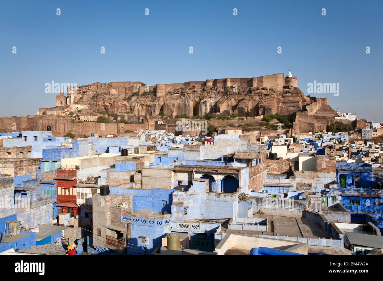 Meherangarh Fort. Jodhpur. Rajasthan. Indien Stockfoto