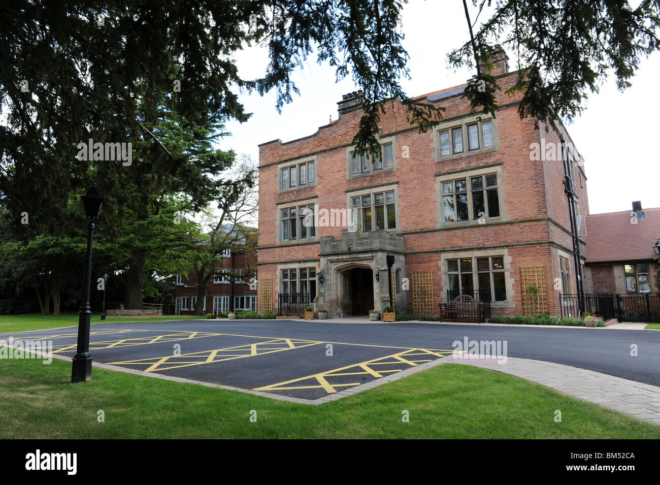 Stretton Halle Pflege Homerun Morris Sorgfalt bei der Kirche Stretton Shropshire Uk Stockfoto