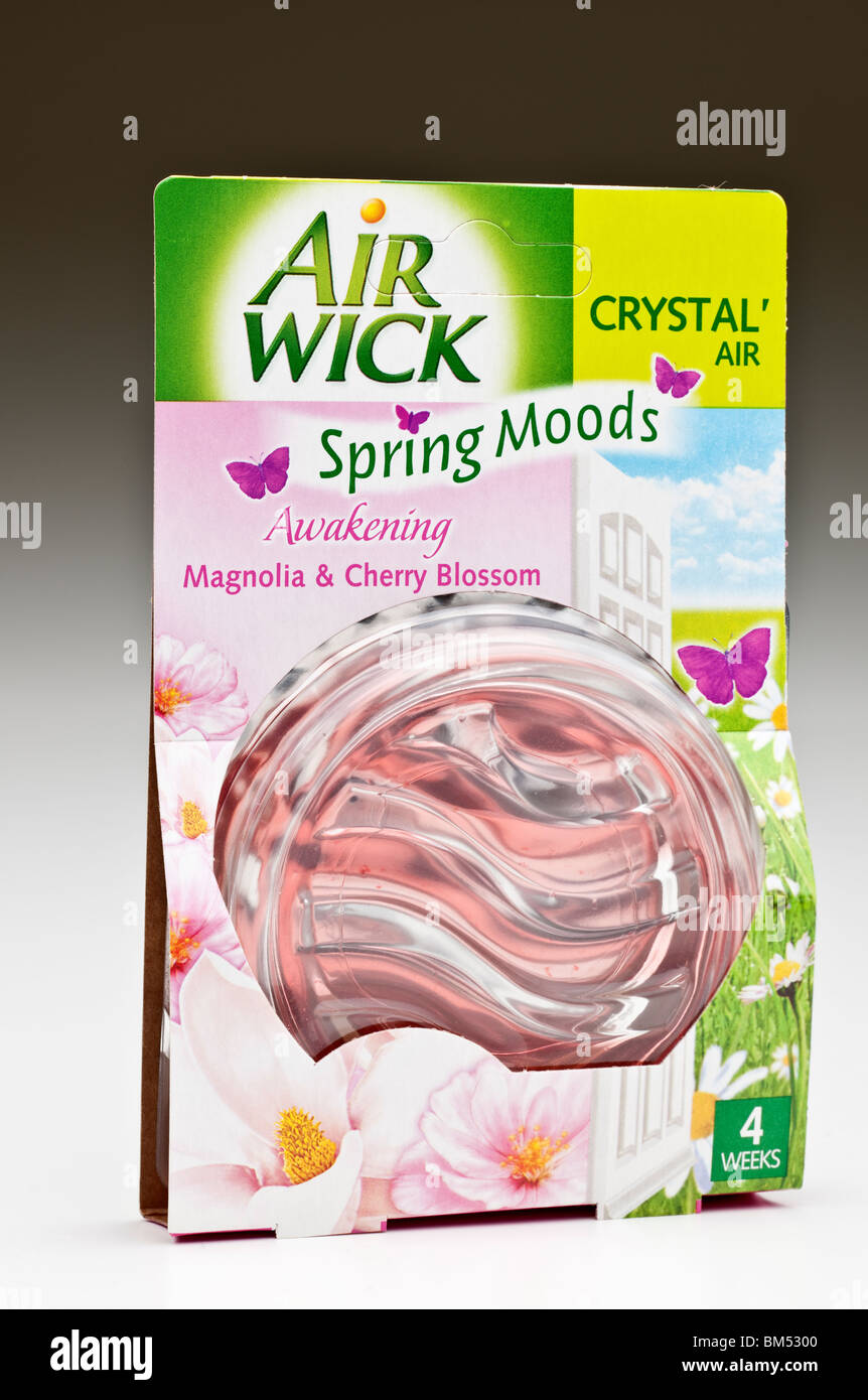 Magnolien und Cherry Blossom werden kristallklare Luft Stockfoto