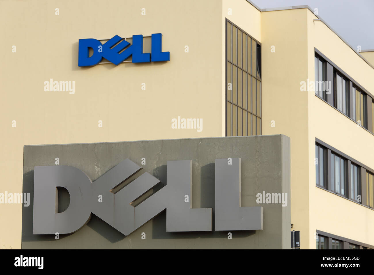 Dell Call-Center für Deutschland in Halle (Saale) Stockfoto