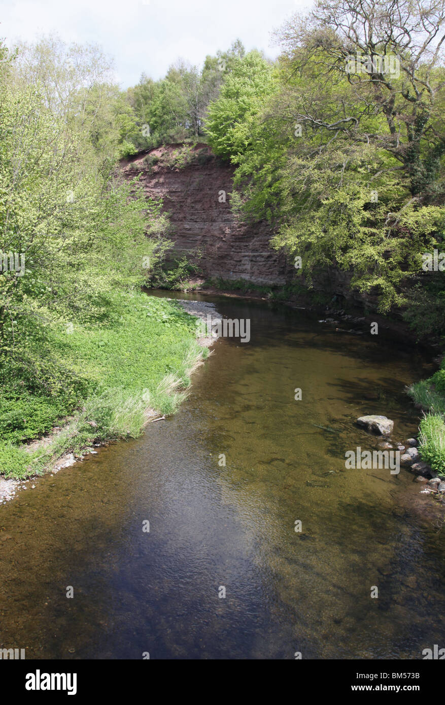 Jed Wasser jedburgh Schottland Mai 2010 Stockfoto