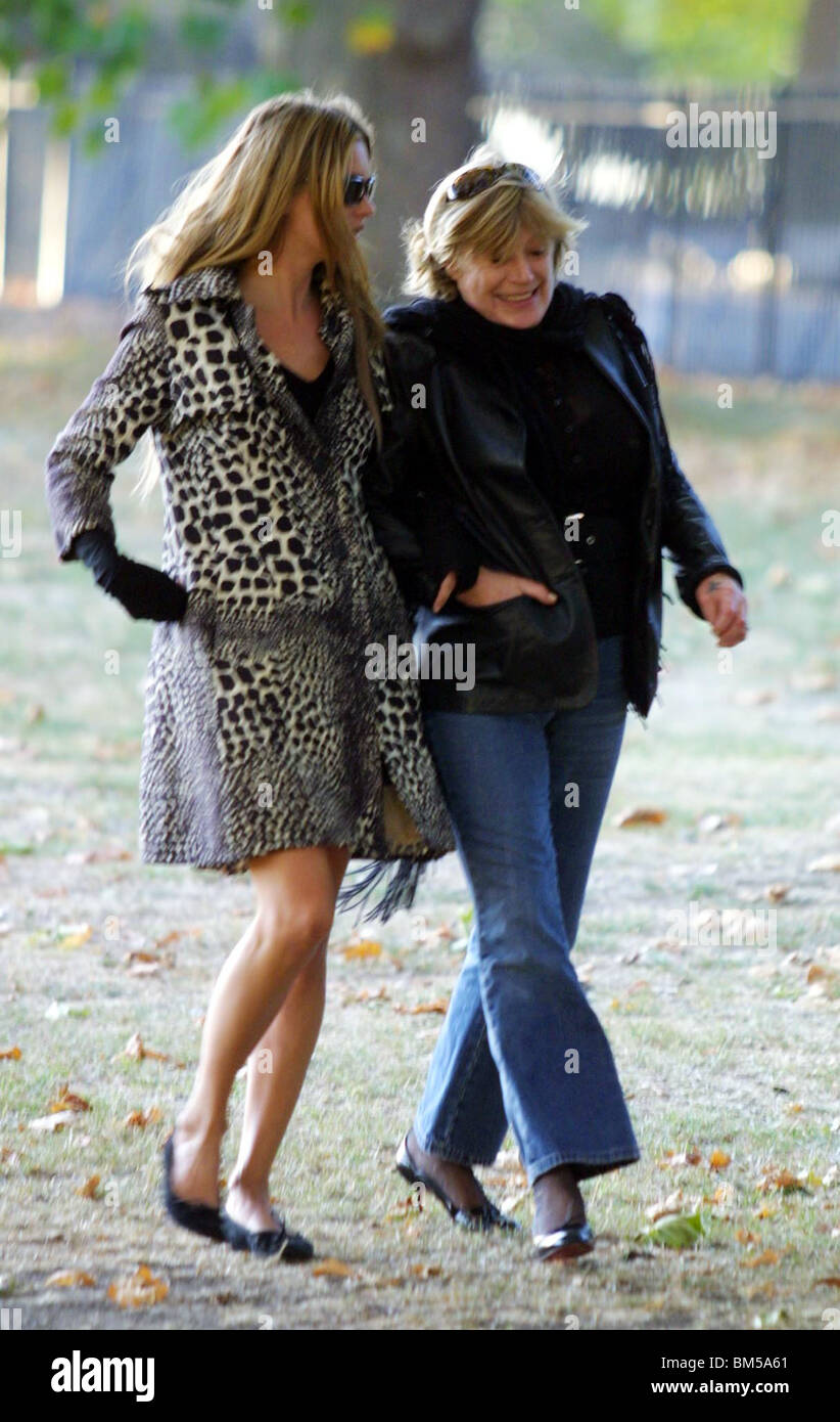 KATE MOSS UND MARIANNE FAITHFULL Stockfoto