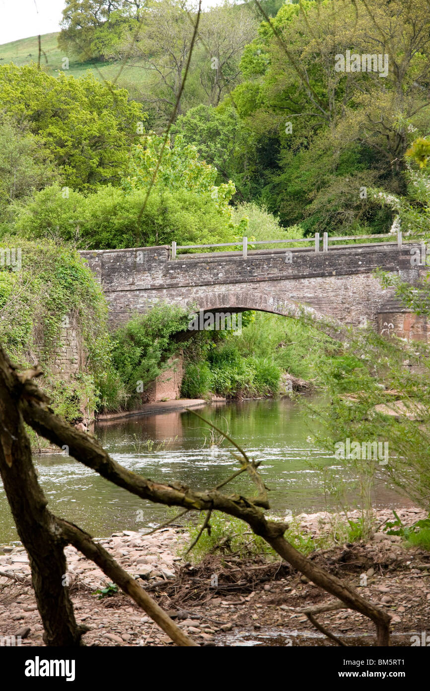 Skenfrith ein Dr Who Drehort Monmouthshire Wales. Als obere Leadworth im Traum Herr' amys Wahl' episode Feaured. Stockfoto