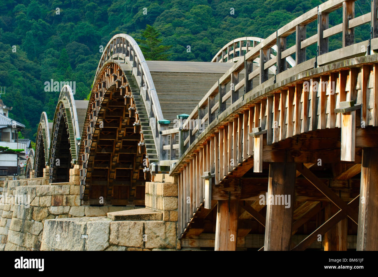 Kintai-Kyo (Kintai-Brücke), Iwakuni, Honshu, Japan Stockfoto