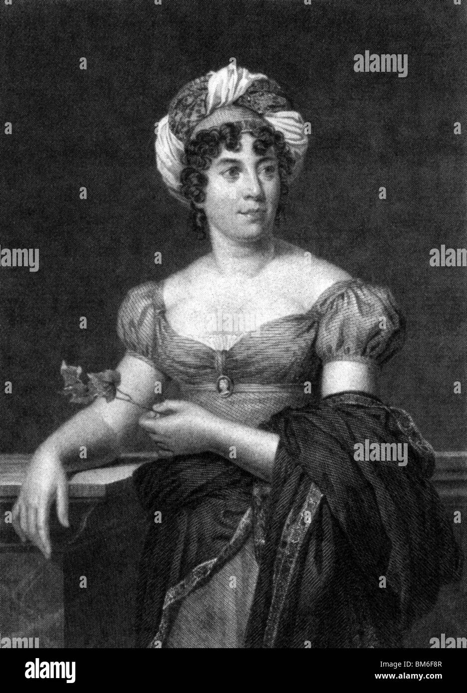 MADAME de STAEL (1766-1817) französische Gesellschaft Hostess Stockfoto