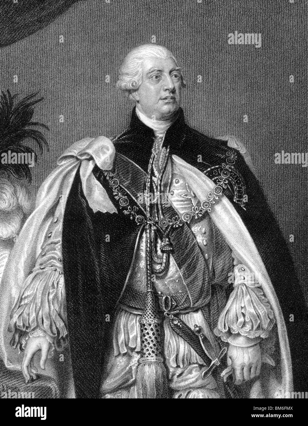KÖNIG GEORGE III (1738-1820) Stockfoto