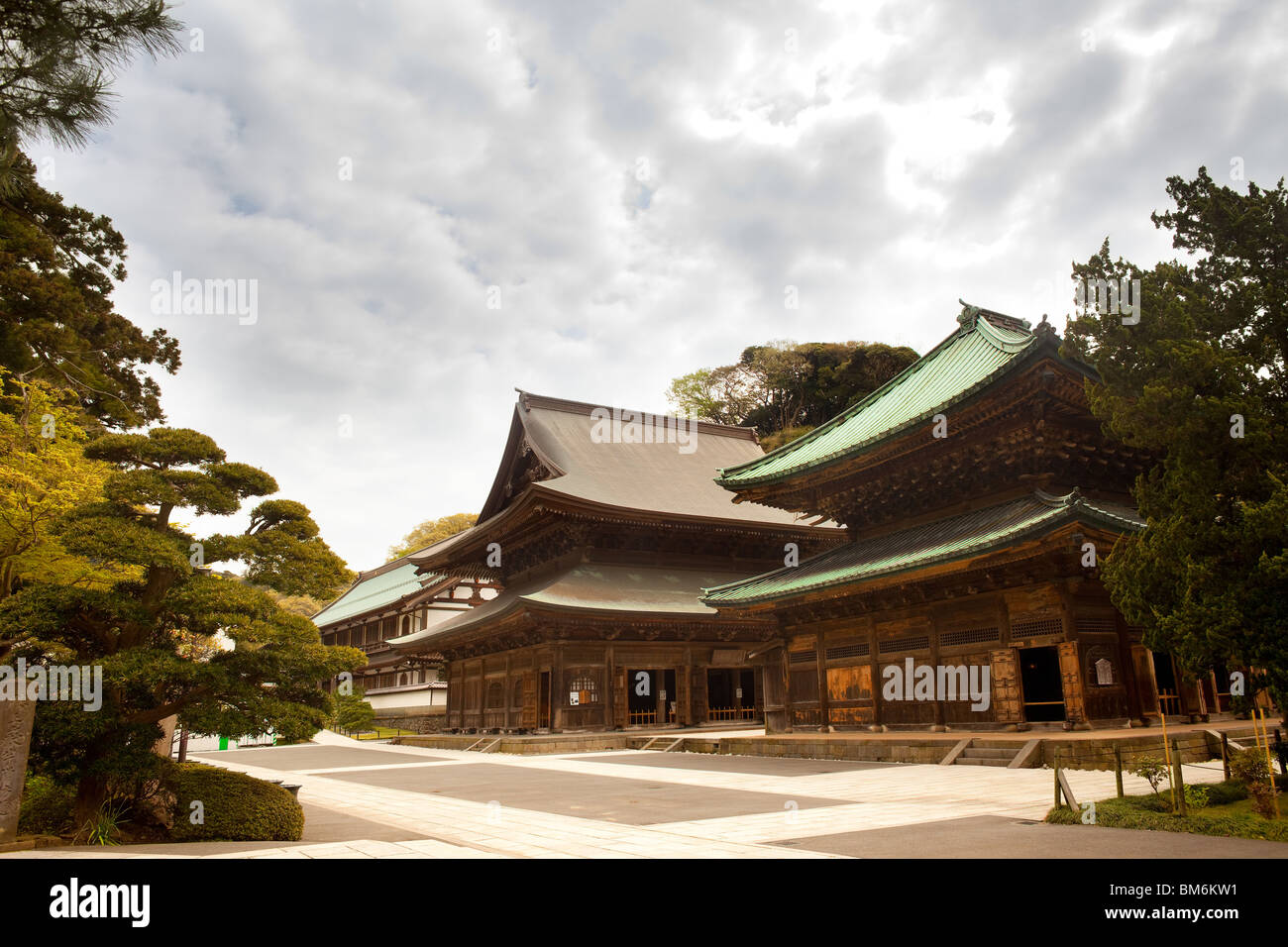 Kenchoji Tempel, Kamakura, Kanagawa Präfektur, Großraum Tokio, Japan Stockfoto