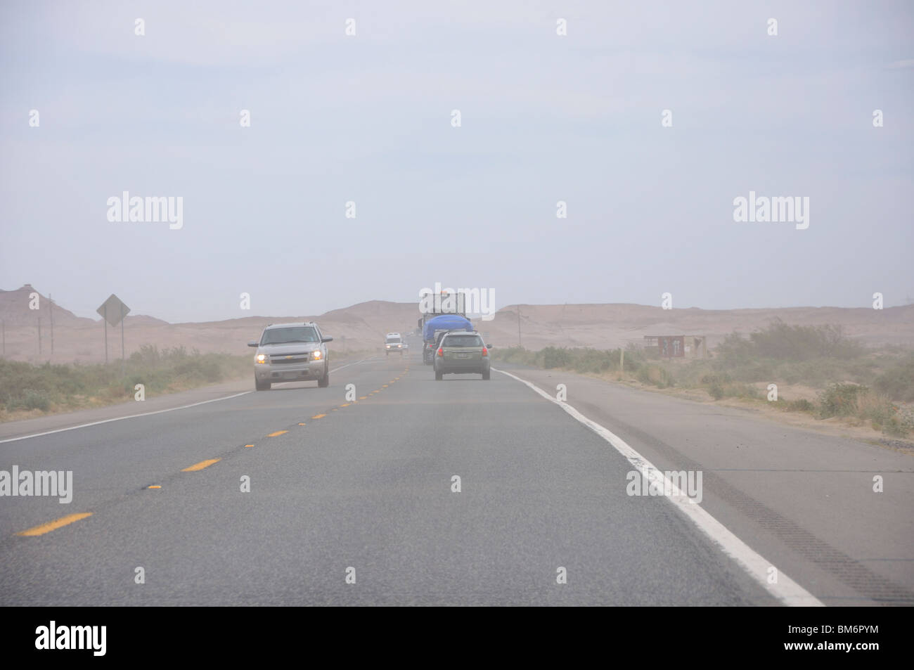 Sandsturm in Arizona, USA Stockfoto