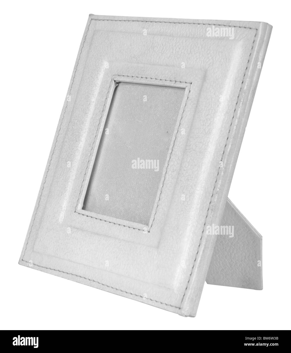 Nahaufnahme des leeren Bilderrahmen Stockfoto