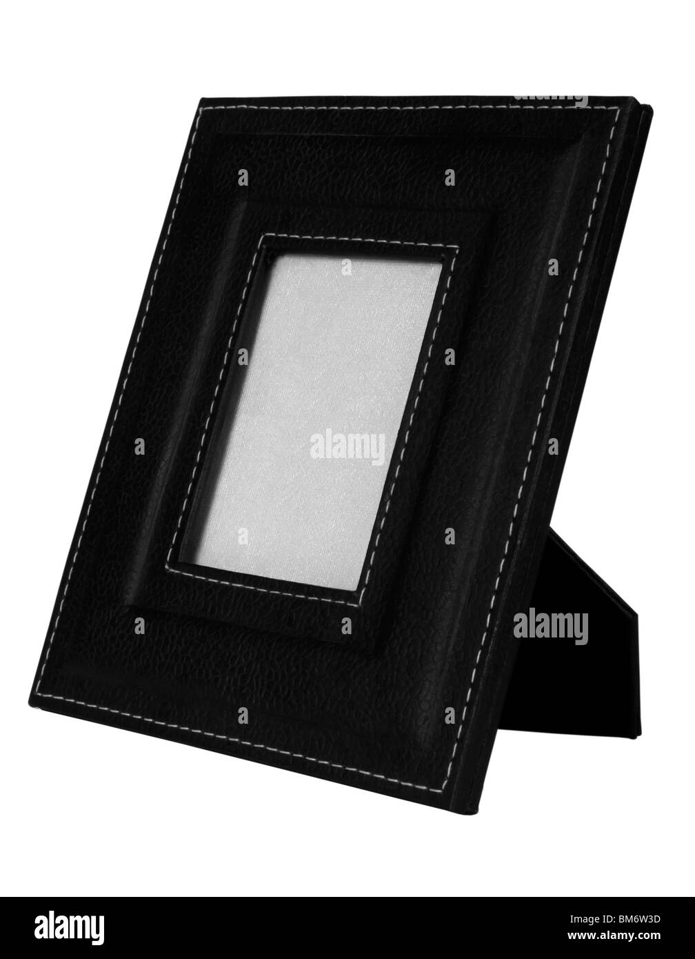 Nahaufnahme des leeren Bilderrahmen Stockfoto