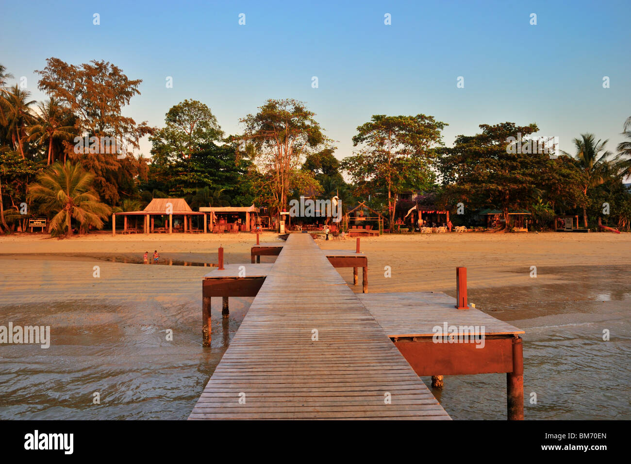 Koh Mak Beach Resort Stockfoto