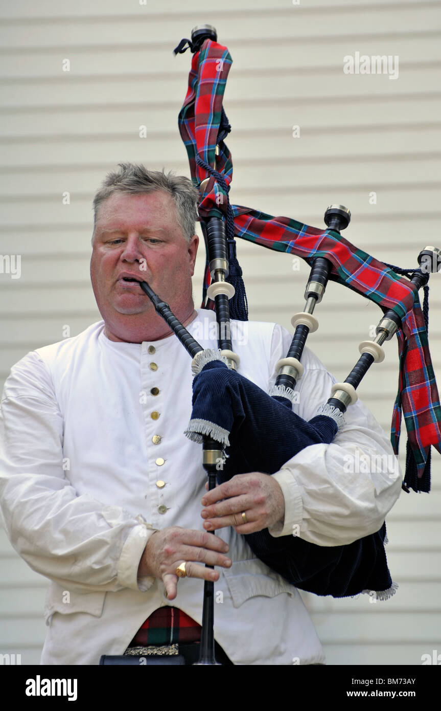 Schottischen Ritus der Freimaurerei im amerikanischen revolutionären Krieg-Ära (1770), Reenactment, Sturbridge, Massachusetts, USA Stockfoto