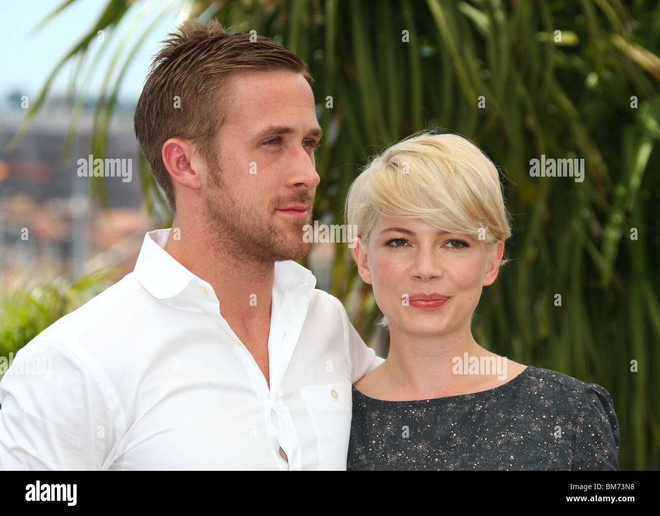 RYAN GOSLING & MICHELLE WILLIAMS BLUE VALENTINE PHOTOCALL CANNES FILM FESTIVAL 2010 PALAIS DES FESTIVAL CANNES Frankreich 18 Mai Stockfoto