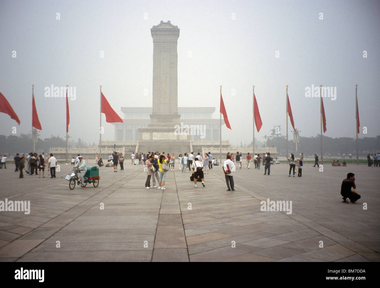 Denkmal für der Menschen Helden, Platz des himmlischen Friedens, Peking, China Stockfoto