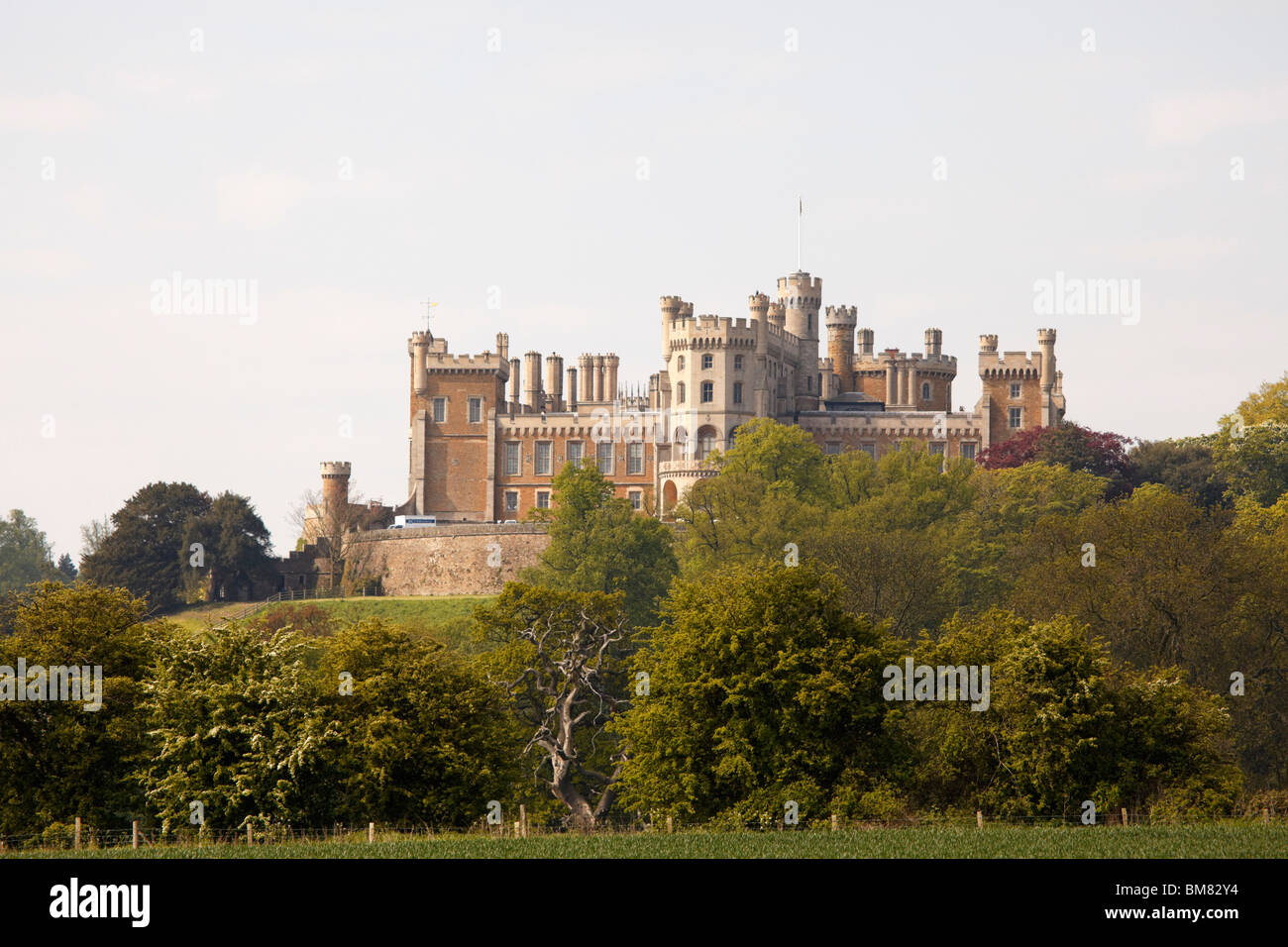 Belvoir Castle, in der Nähe von Grantham. Stockfoto