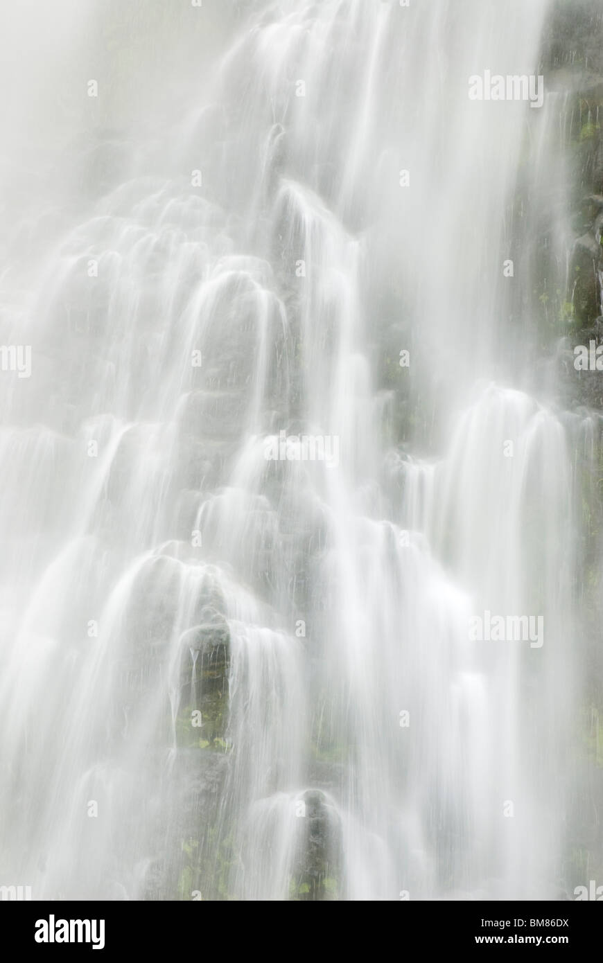 Wasserfall Landschaft Neuseeland Stockfoto