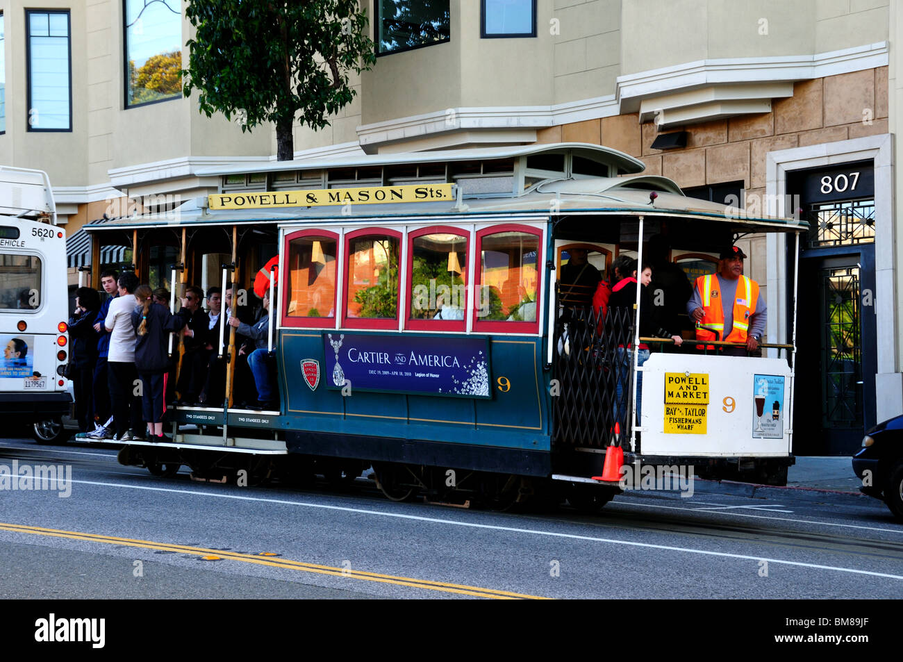 Strassenbahn. San Francisco, Kalifornien, USA. Stockfoto