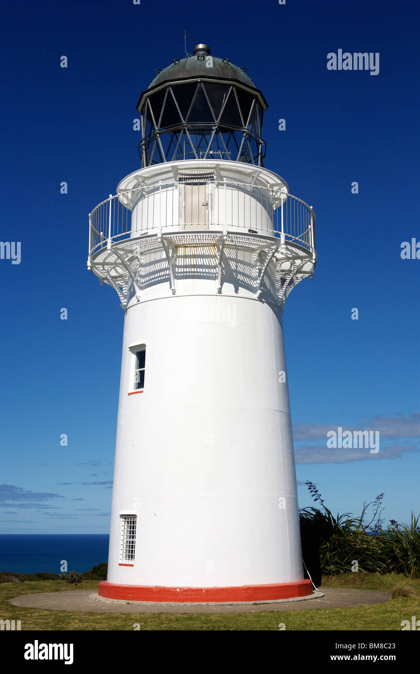 Das East Cape Lighthouse auf Neuseelands Nordinsel Stockfoto