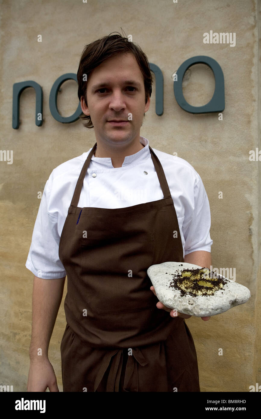 Dänemark, Kopenhagen, Restaurant Noma, das beste Restaurant in der Welt 2010-2011, Koch René Redzepi, Stockfoto