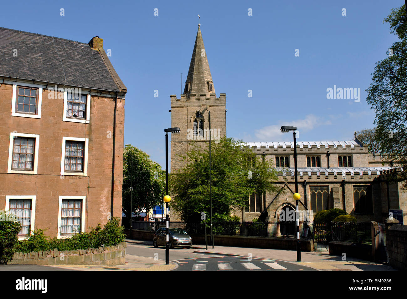 Kirche St. Peter und St. Paul, Mansfield, Nottinghamshire, England, Vereinigtes Königreich Stockfoto