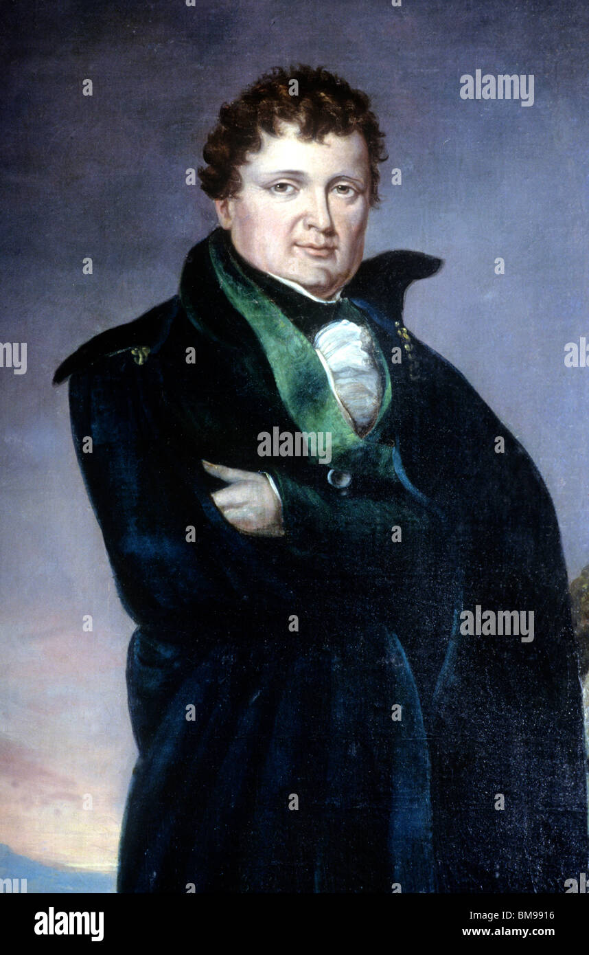 Daniel O'Connell Portrait, Derrynane House, County Kerry, Irland. Politiker, Rechtsanwalt Staatsmann 1775 – 1847 Eire irischer Politiker Stockfoto