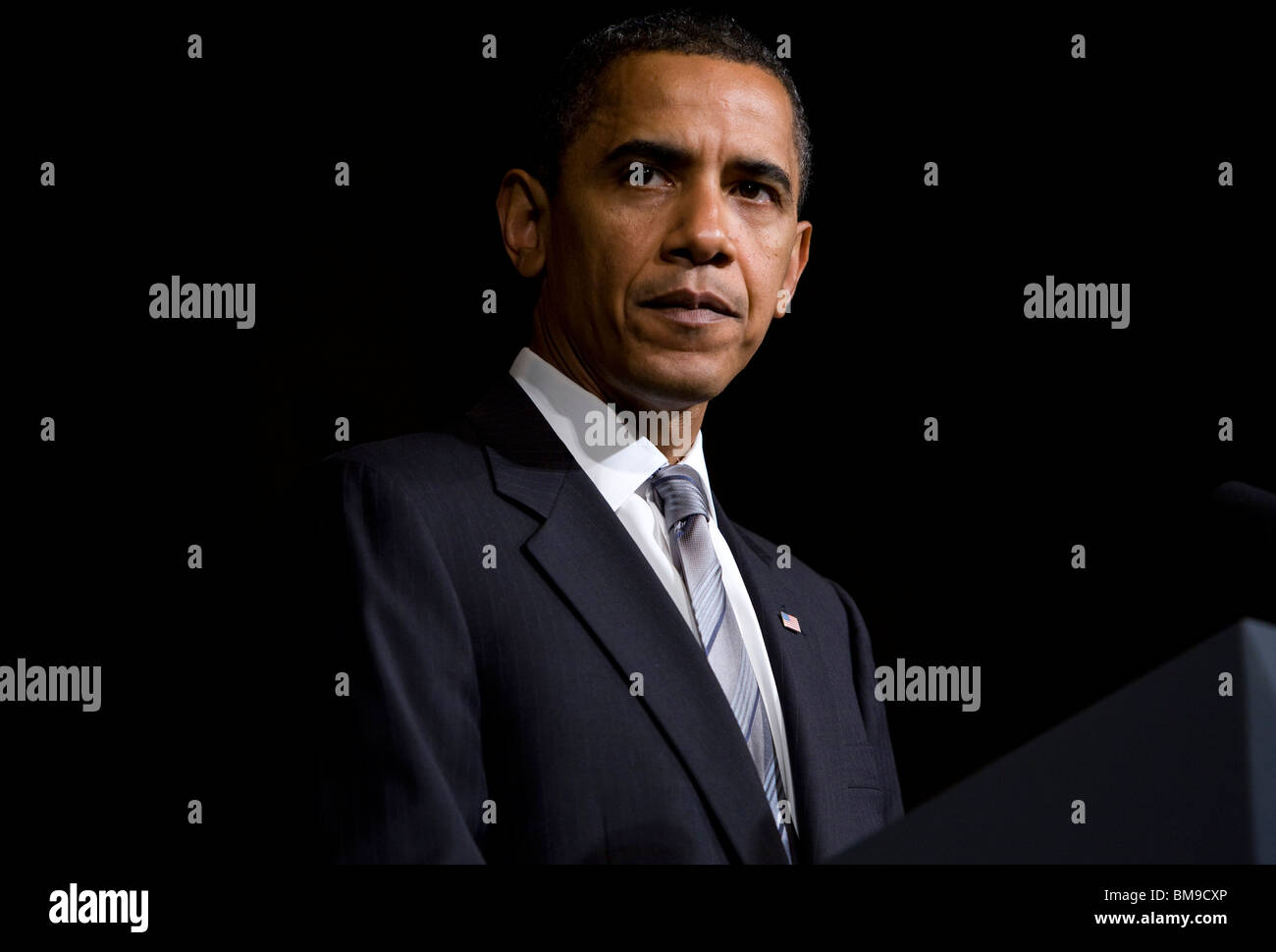 Präsident Barack Obama. Stockfoto