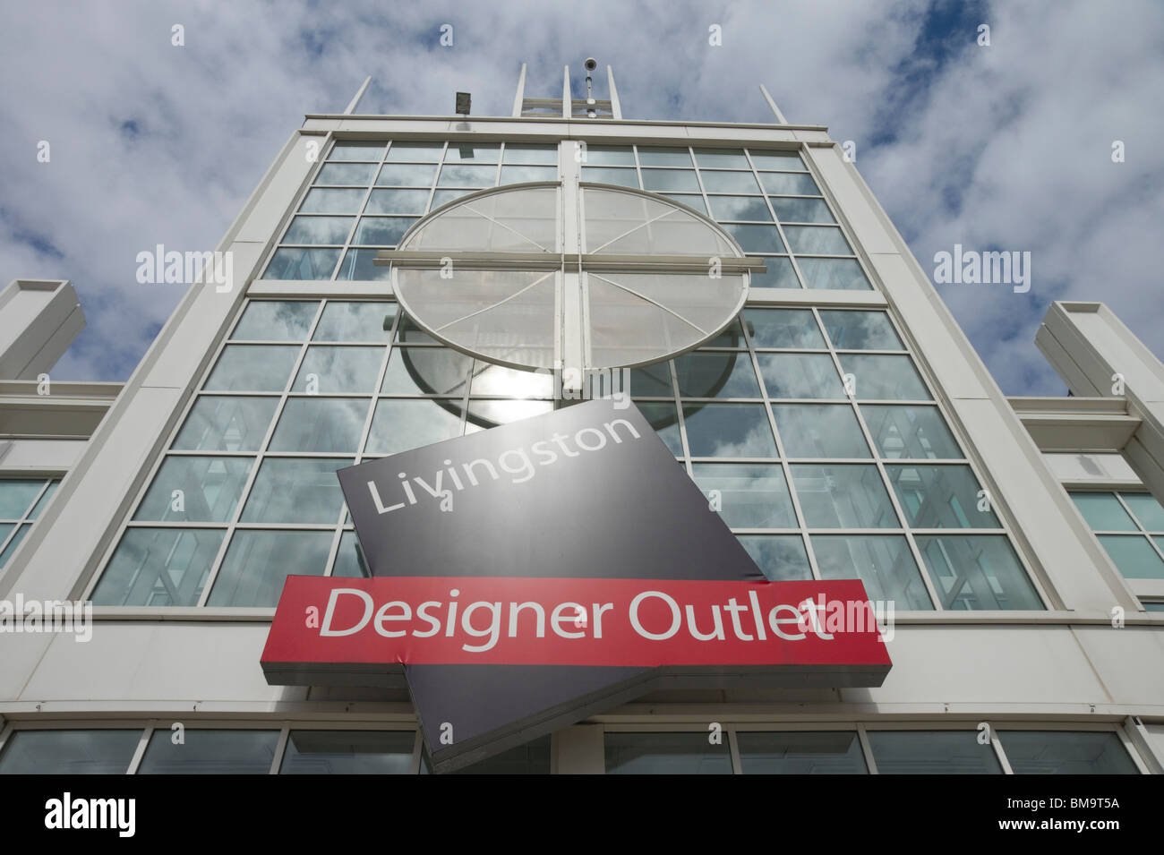 Livingston Designer Outlet Shopping Mall Schottland Stockfoto