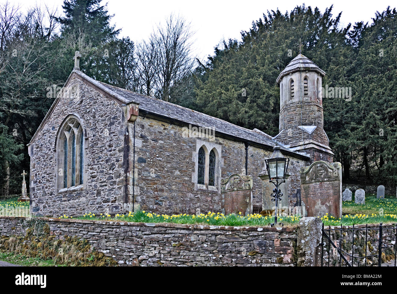Kirche San Barnaba, Setmurthy. Cumbria, England, Vereinigtes Königreich, Europa. Stockfoto
