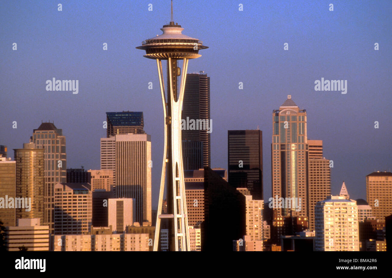 Space Needle in Seattle, Washington. Stockfoto