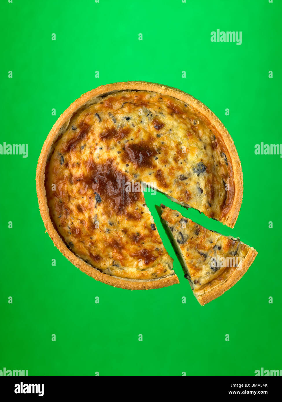 Essen-Buchstabe Q Stockfoto