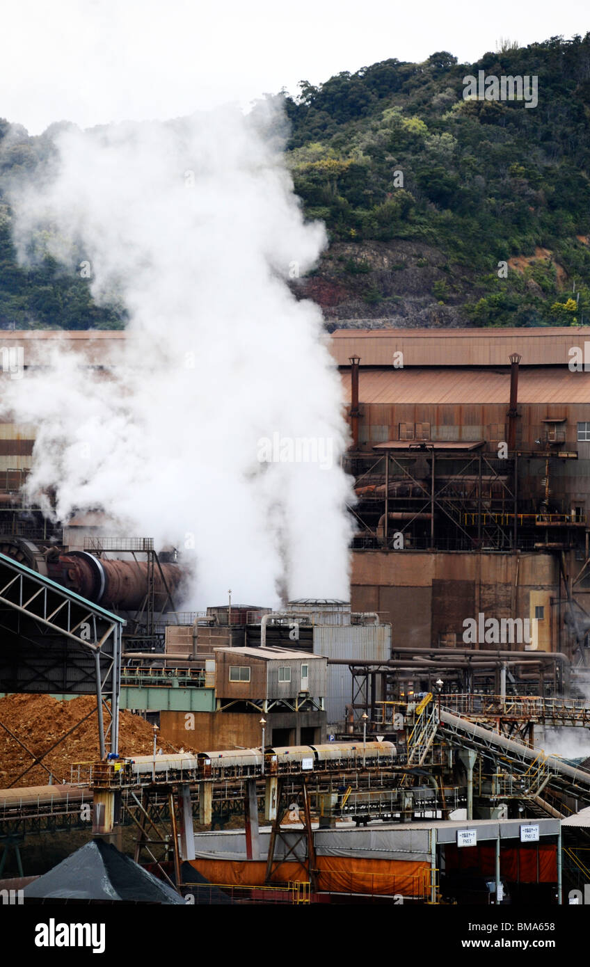 Ein industrial-Szene am Hyuga, Miyazaki, Japan Stockfoto