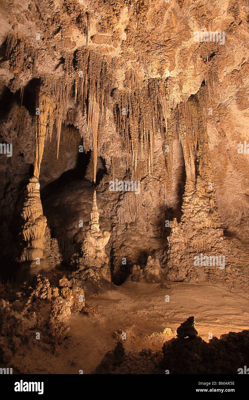 Chinese Theater, Carlsbad Caverns National Park, New-Mexico Stockfoto