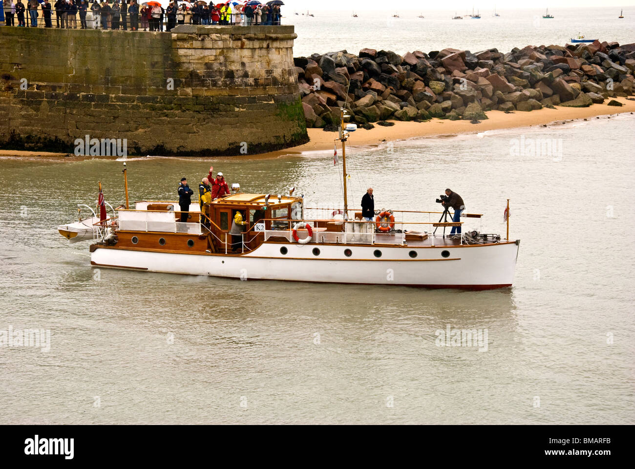 Kleine Schiffe Ramsgate Stockfoto