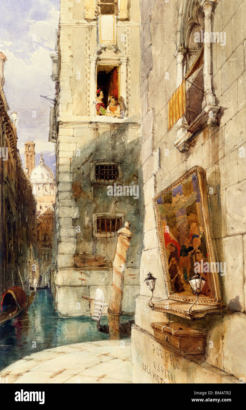 Venedig, von James Holland. Italien, 19. Jahrhundert. Stockfoto