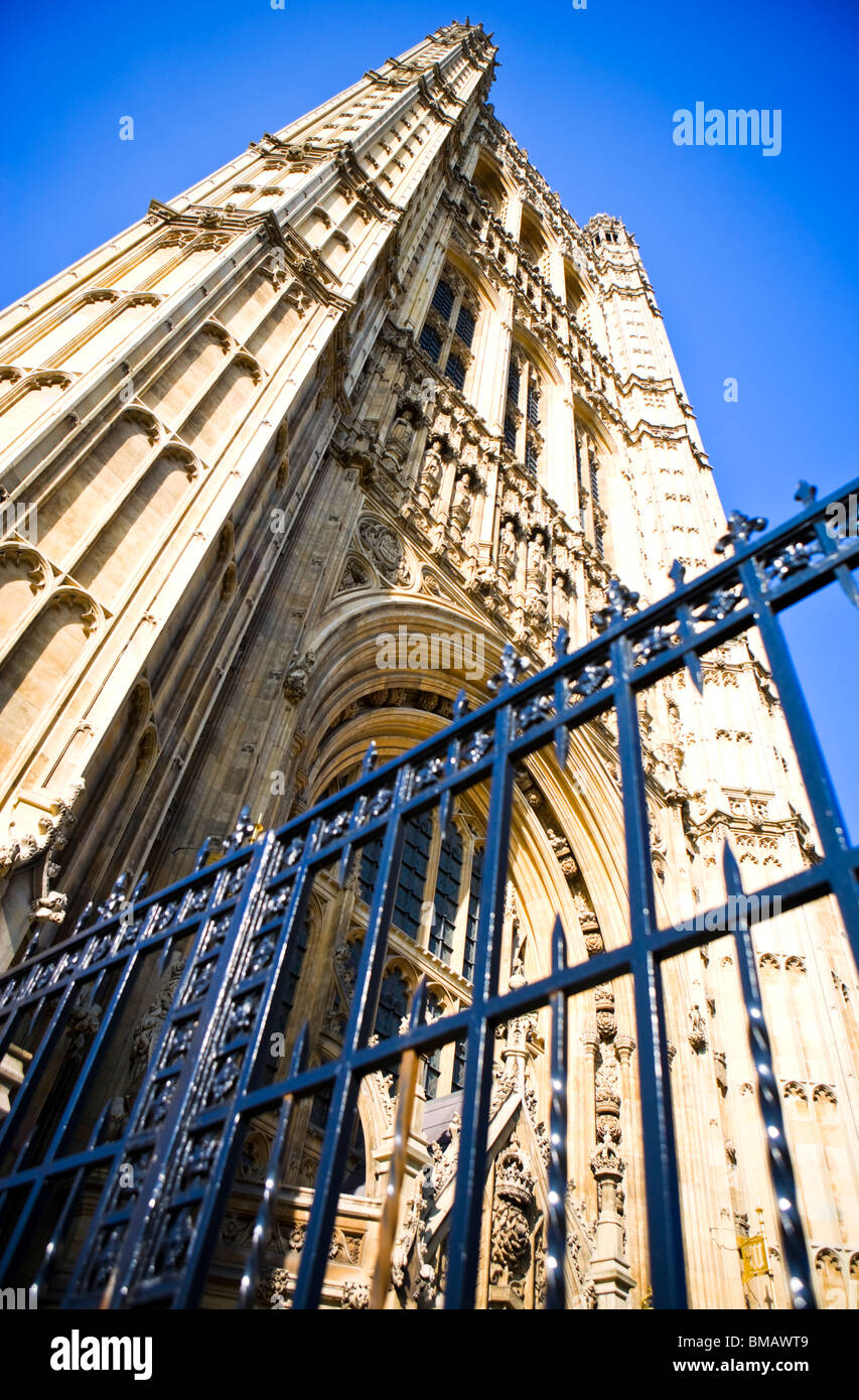VICTORIA TOWER. PALACE OF WESTMINSTER Stockfoto