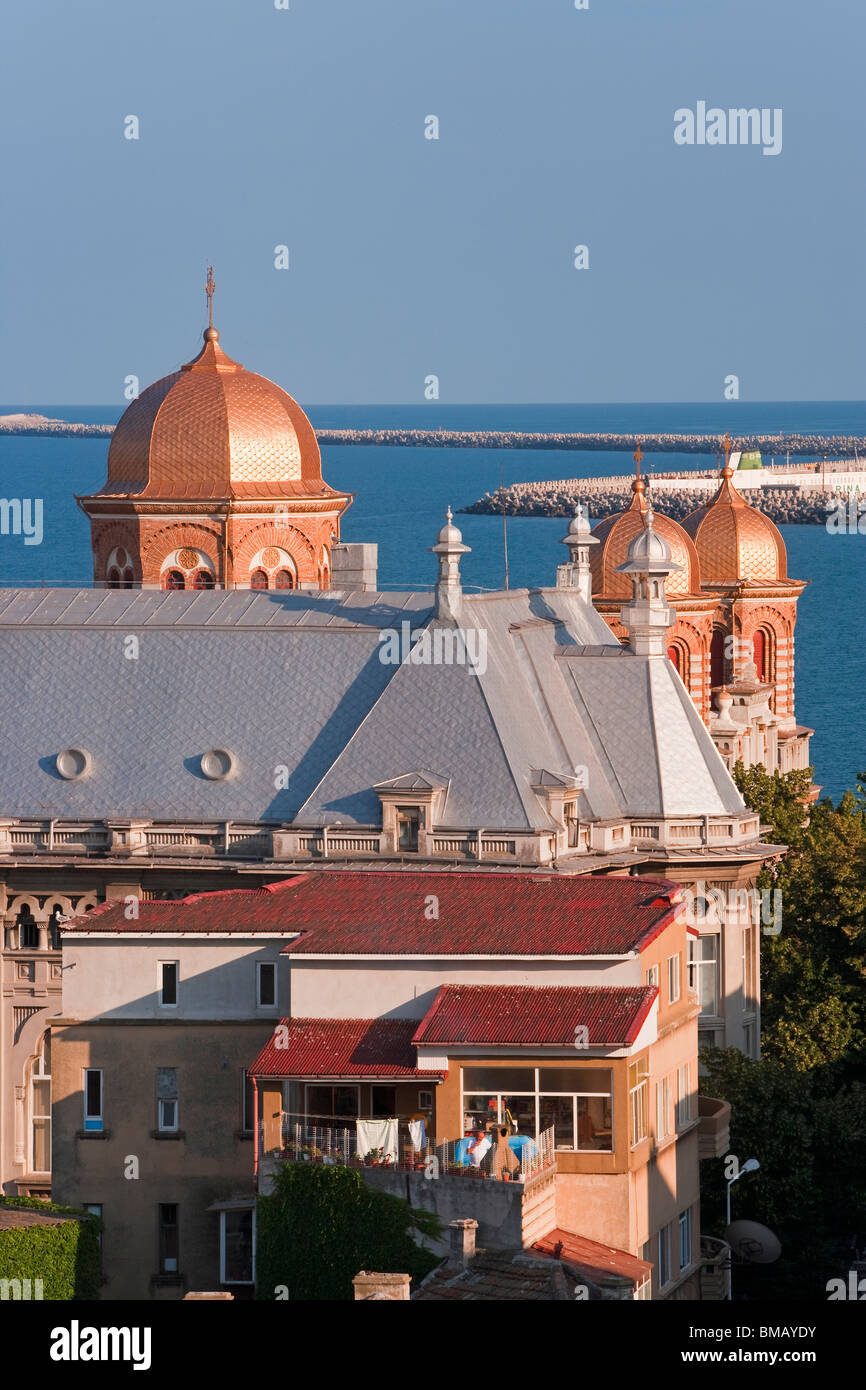 Rumänien, Schwarzmeerküste, Constanta, orthodoxe Kathedrale (SF Petru Si Pavel) Stockfoto