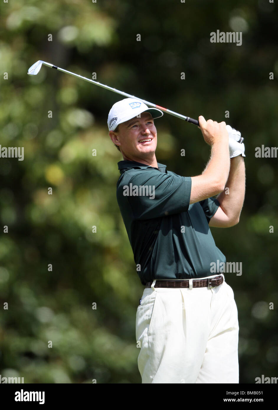 ERNIE ELS BMW PGA CHAMPIONSHIP 2010 WENTWORTH CLUB SURREY ENGLAND 21 Mai 2010 Stockfoto