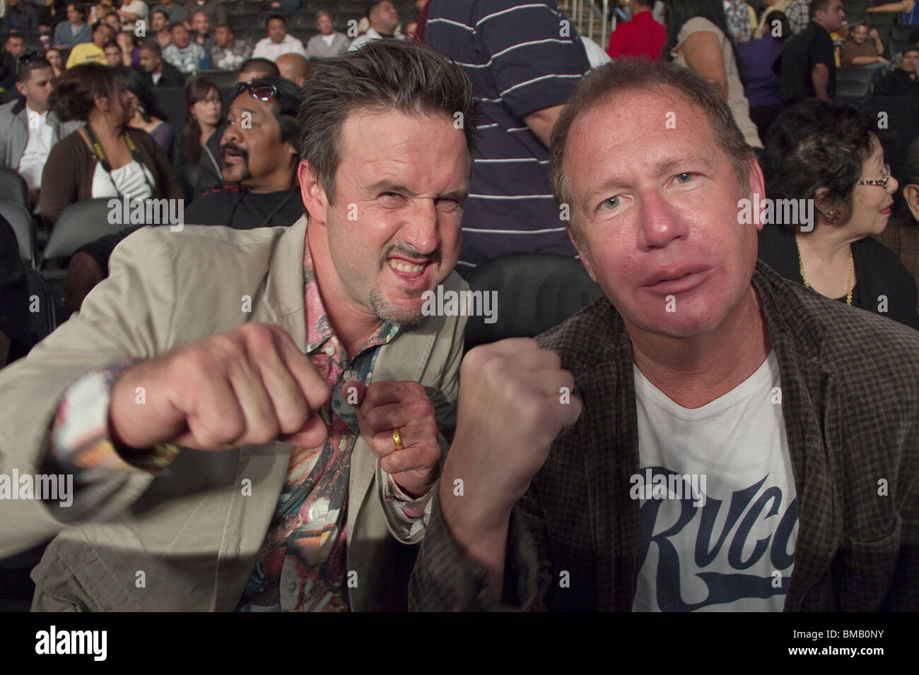 David Arquette & Garry Shandling Stockfoto
