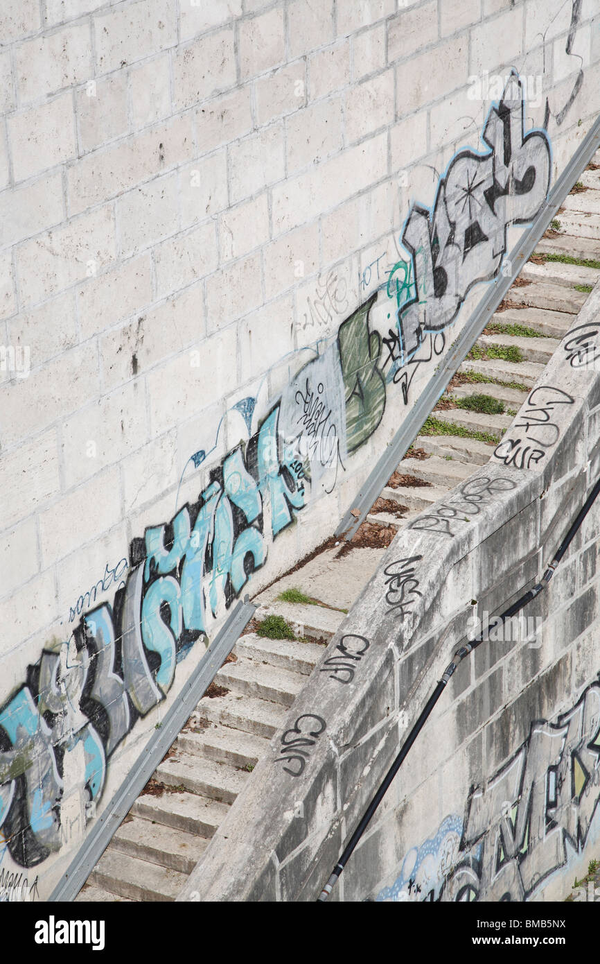 Graffiti, Rom, Italien Stockfoto